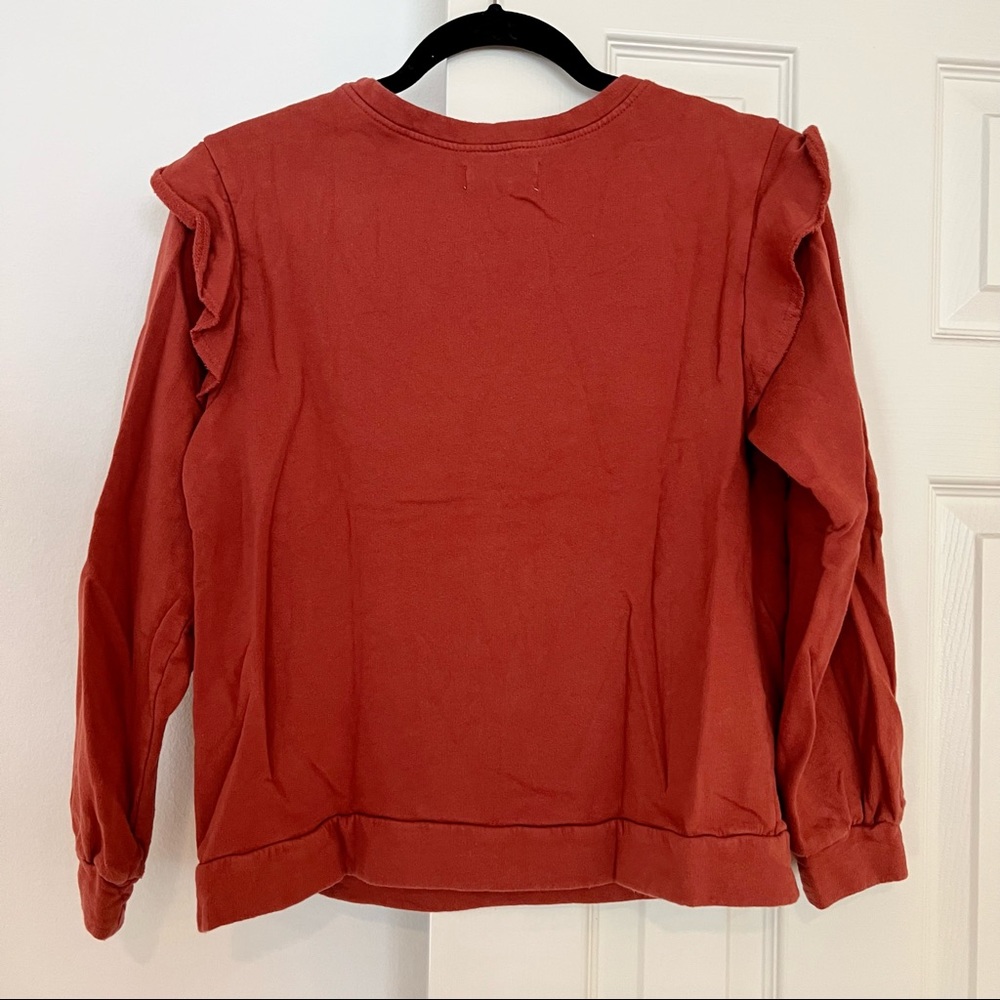 Sam & Lavi Ruffle Sweatshirt - Picture 2 of 4